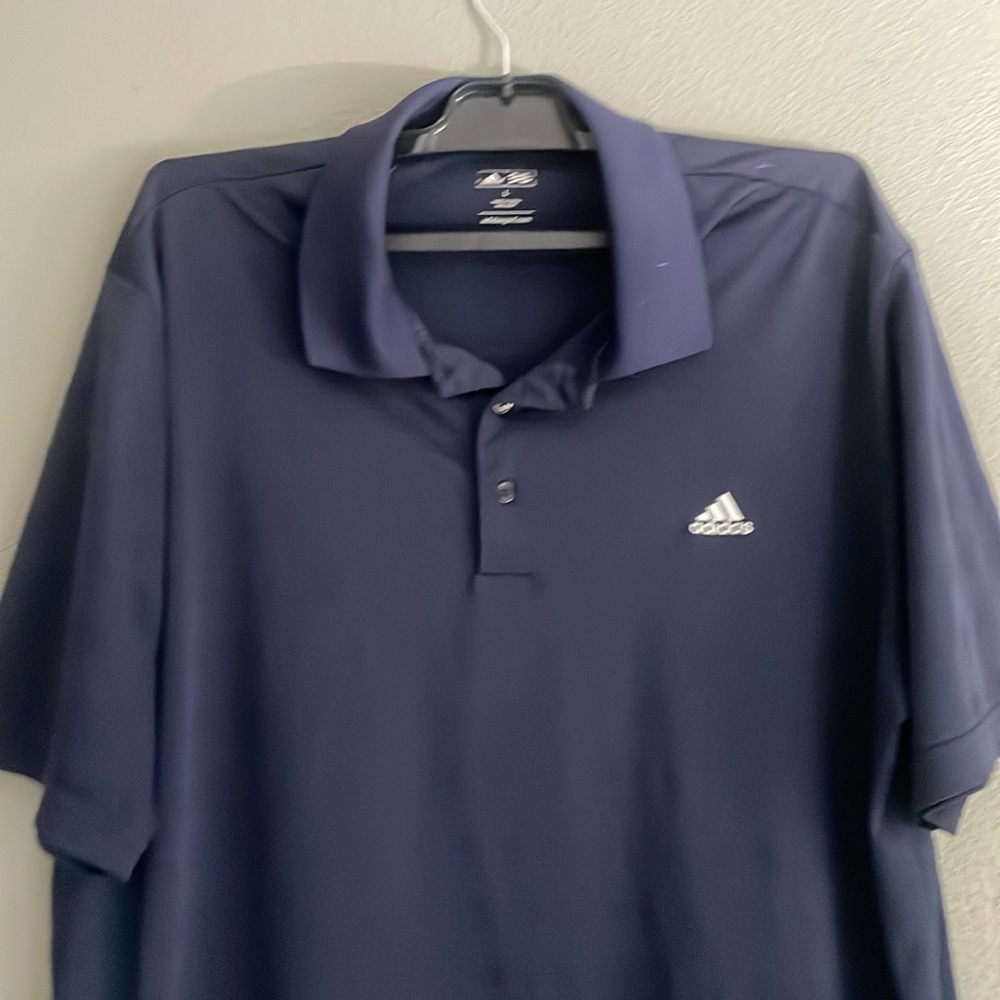 Adidas golf Navy Polo